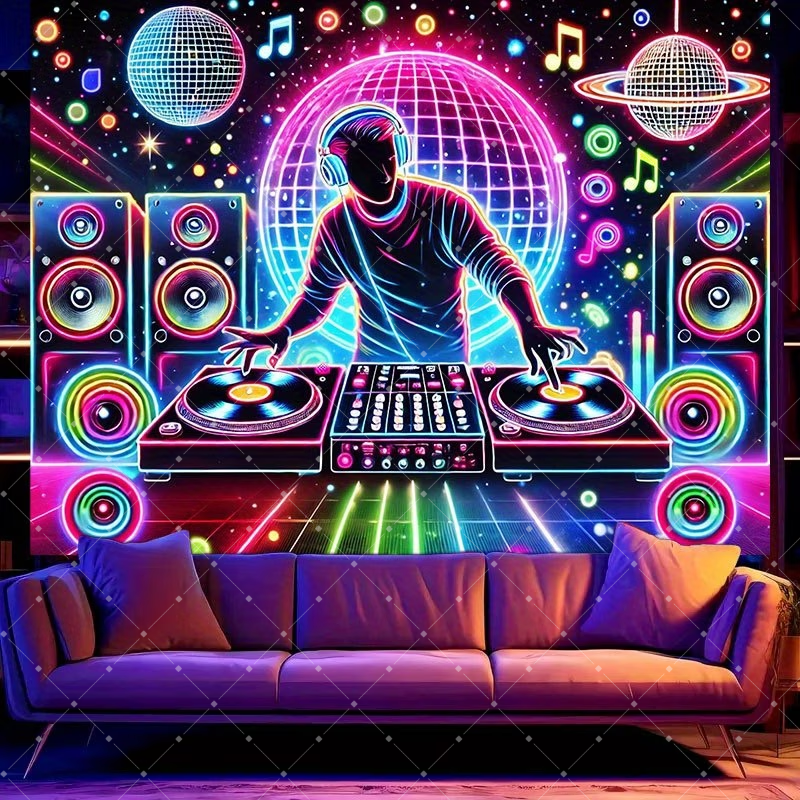 Hip Hop Music DJ Party Decorat - Photography Lighting Backdrop recension och pris