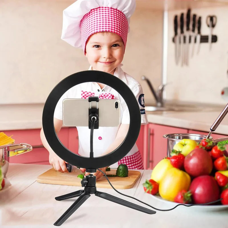 Dimmable26cm LED Ring Light Ki - Photography Lighting For Studio recension och pris