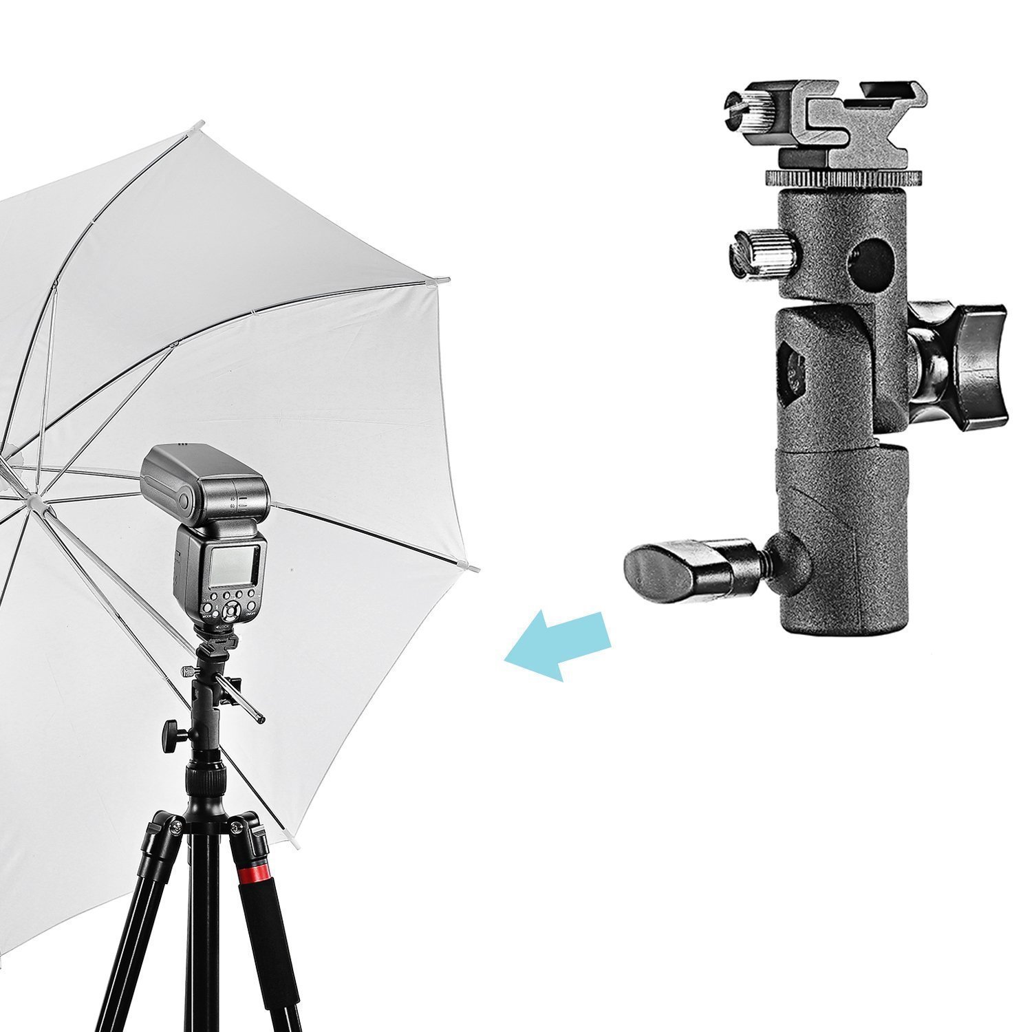 E Type Light Socket Holder Met - Photography Lighting Type recension och pris