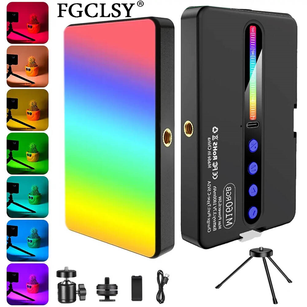 LED RGB Camera Light Full Colo - Photography Lighting With Umbrella recension och pris