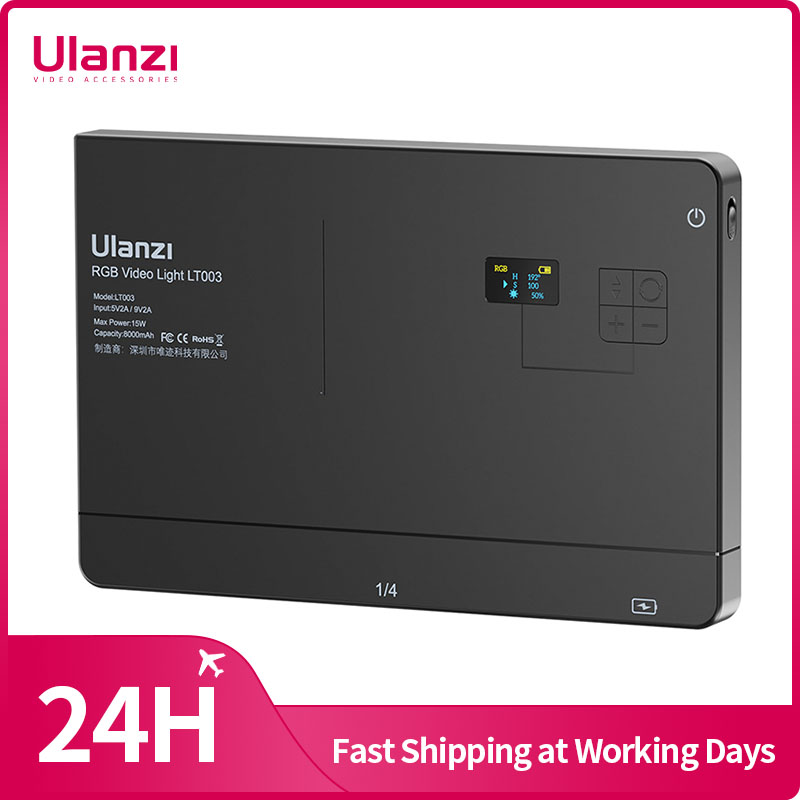 Ulanzi LT003 15W RGB Video Lig - Photography Lighting With Umbrella recension och pris