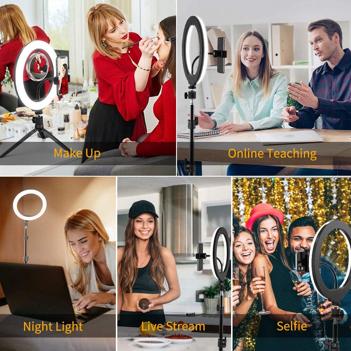 LED Photography RingLight 3 Mo - Photography Lighting Wand recension och pris
