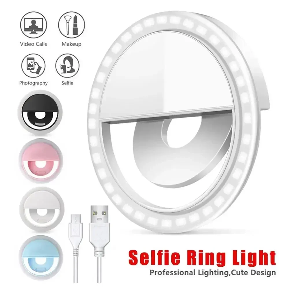 LED Selfie Ring Light Mobile P - Photography Lighting Description recension och pris