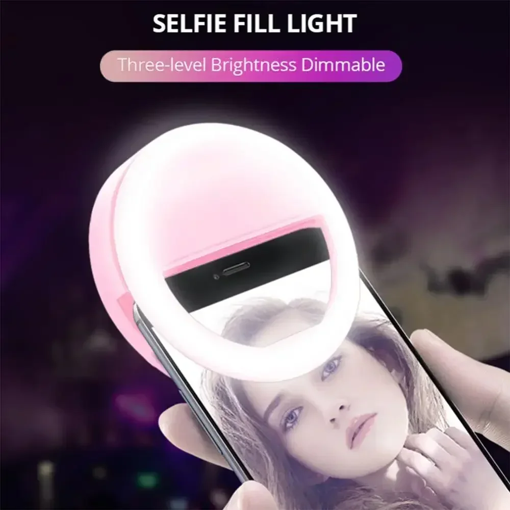 LED Selfie Ring Light Mobile P - Photography Lighting Description recension och pris