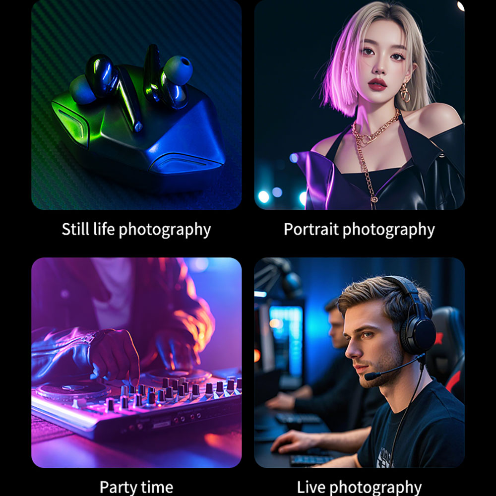 MIAOTU 54CM Handheld RGB Color - Photography Lighting Wand recension och pris