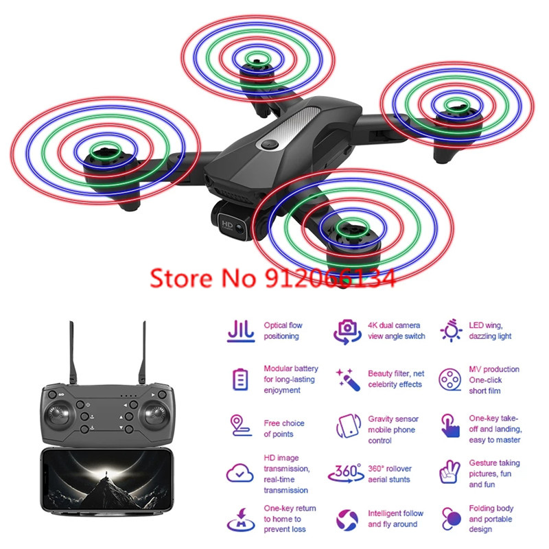 4K Optical Flow Positioning RC - Photography Lighting Position recension och pris