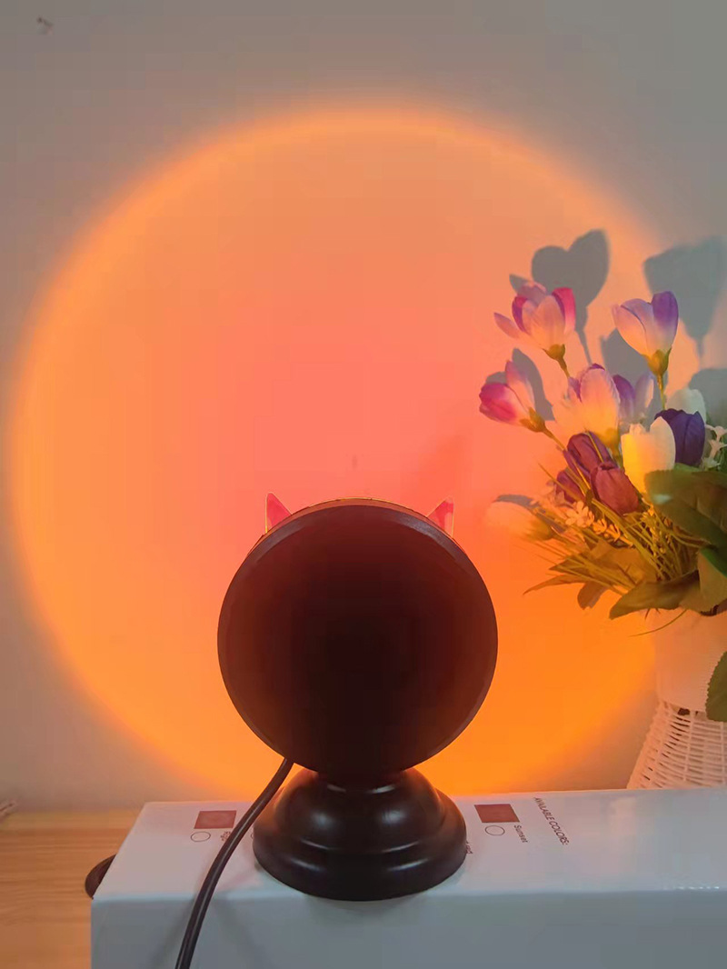 16 Colors Mini Sunset Lamp wit - Photography Lighting Essentials recension och pris