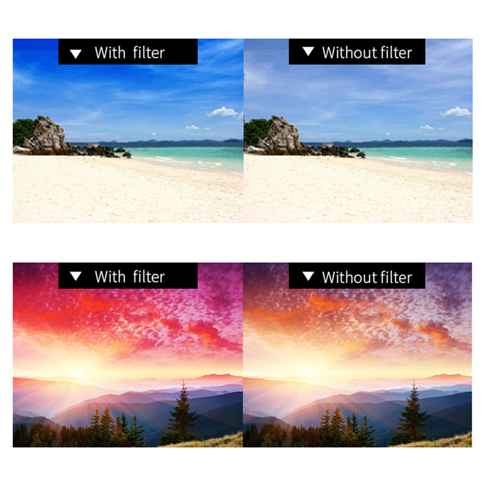10Pcs Sunset Atmosphere Light  - Photography Lighting Mood recension och pris