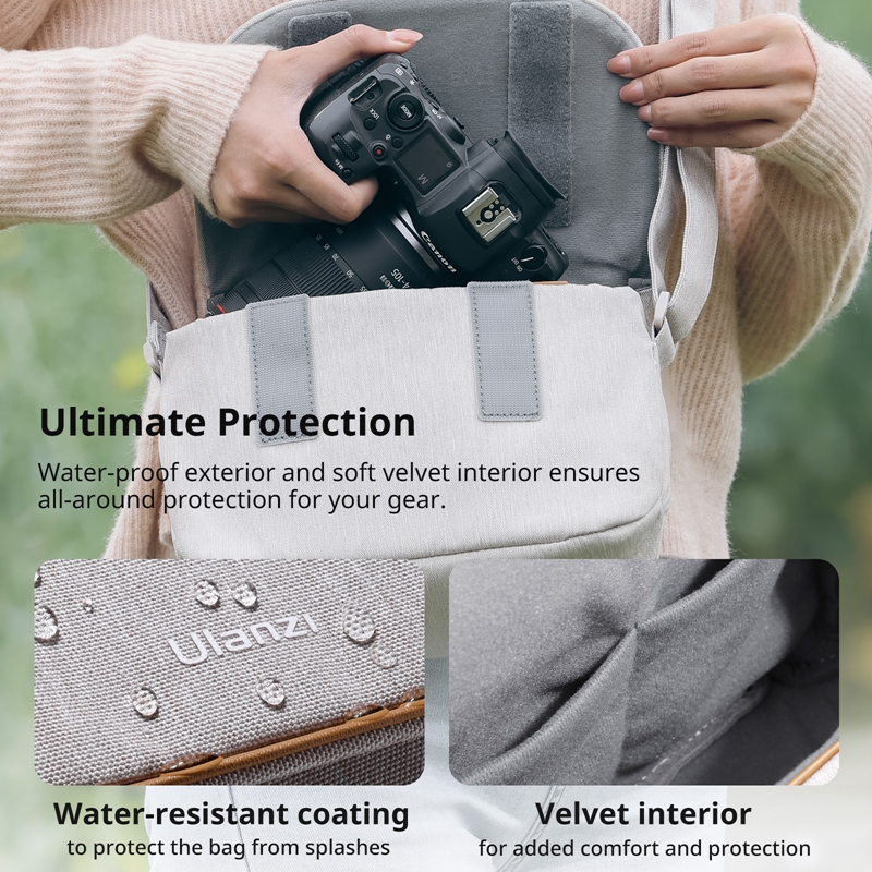 Ulanzi F02 Camera Sling Bag Wa - Photography Lighting Equipment Bags recension och pris