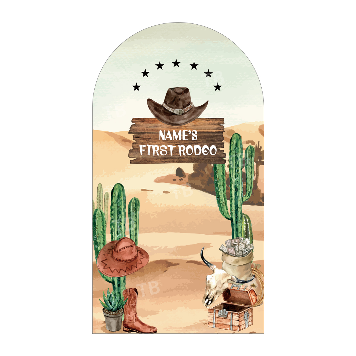 First Rodeo Arch Backdrop Cove - Photography Lighting Backdrop recension och pris