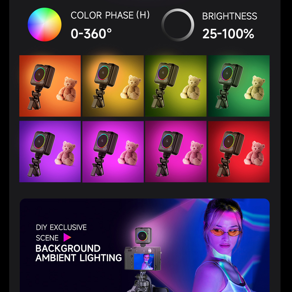 Full Color RGB Multi-port Appl - Lighting Effect In Photography recension och pris