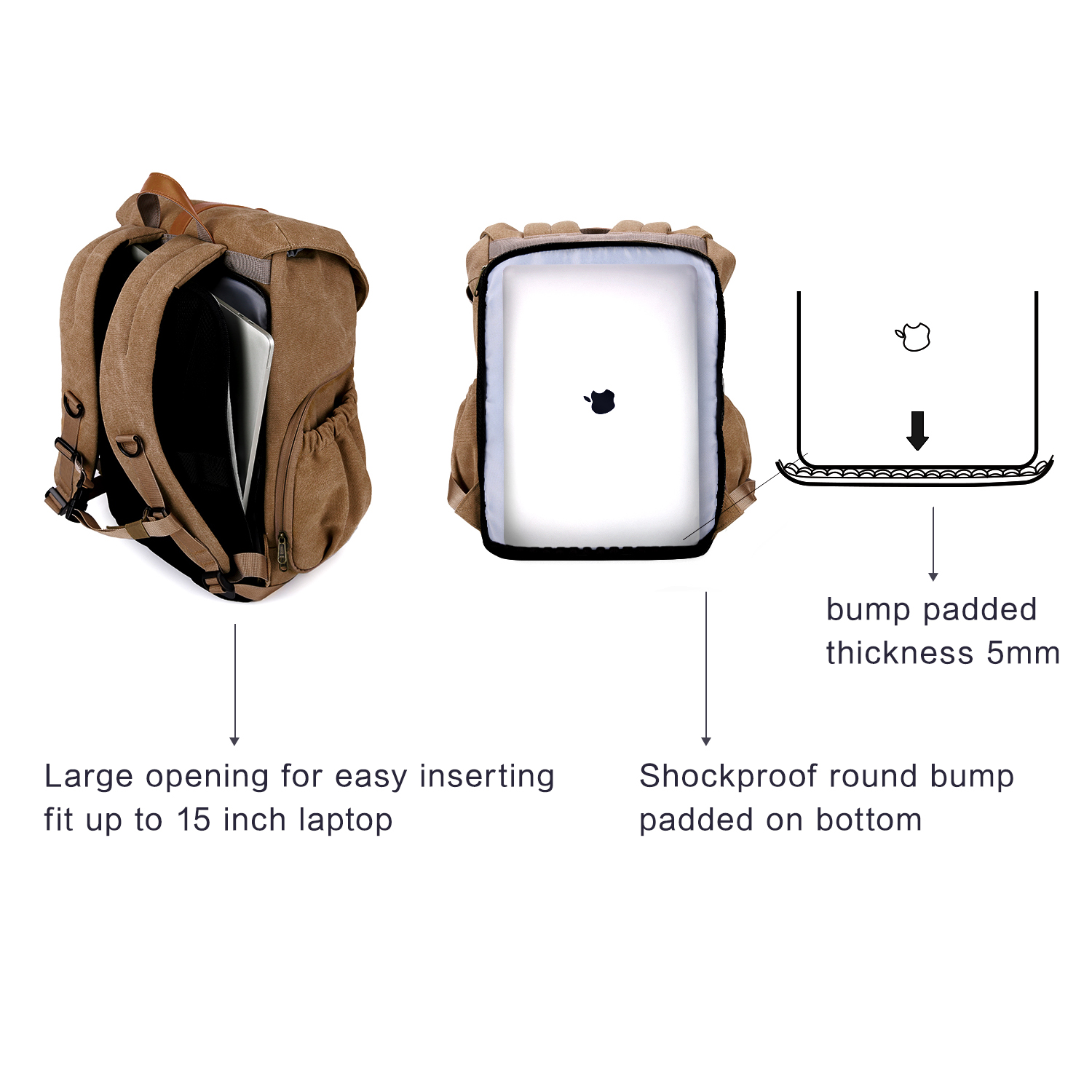 BAGSMART Camera Bag DSLR Photo - Photography Lighting Equipment Bags recension och pris