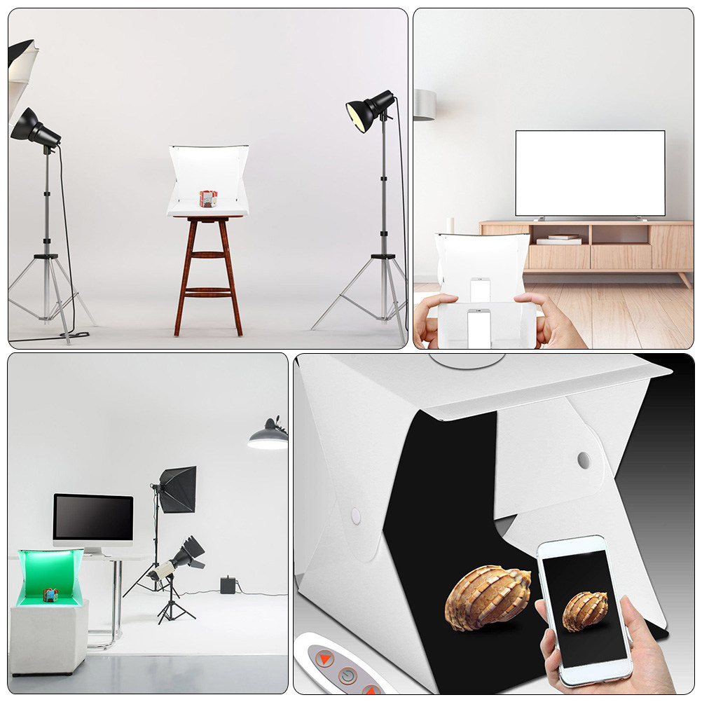 40Cm Foldable Mini Photo Studi - Photography Lighting No Shadows recension och pris