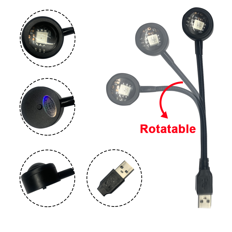 LED Sunset Lamp Nightlights US - Photography Lighting Mood recension och pris