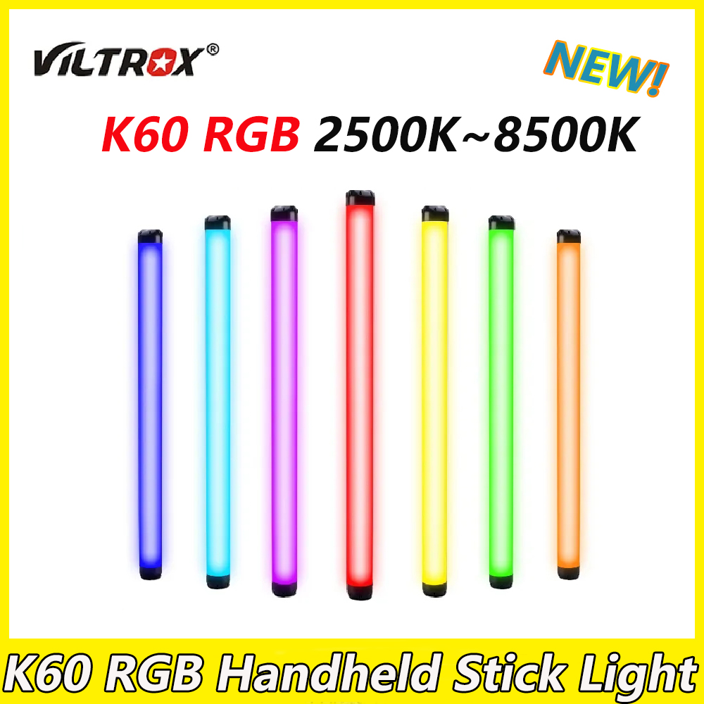 VILTROX K60 RGB Colorful LED V - Photography Lighting Wand recension och pris
