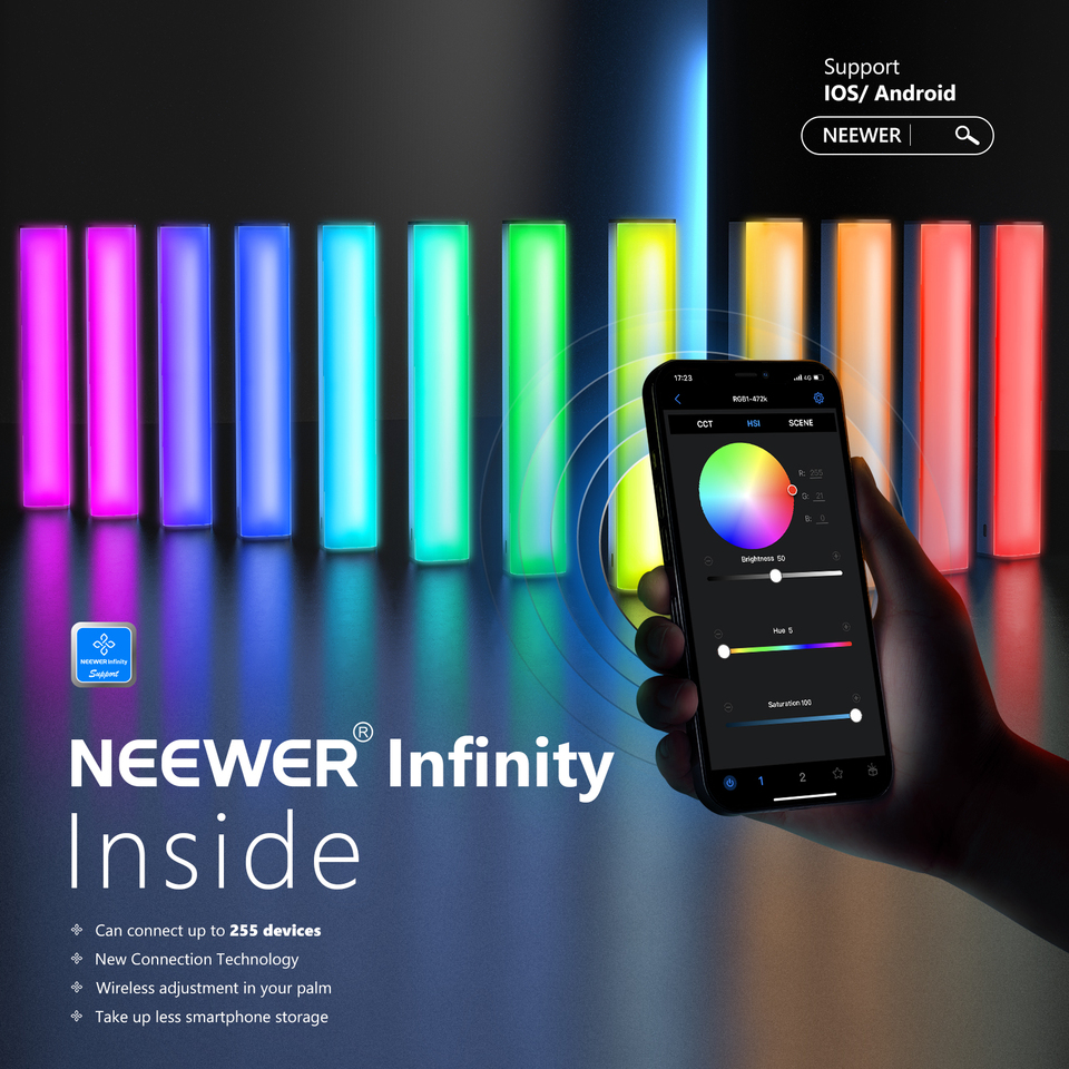 For NEEWER RGB Magnetic Handhe - Photography Lighting Wand recension och pris