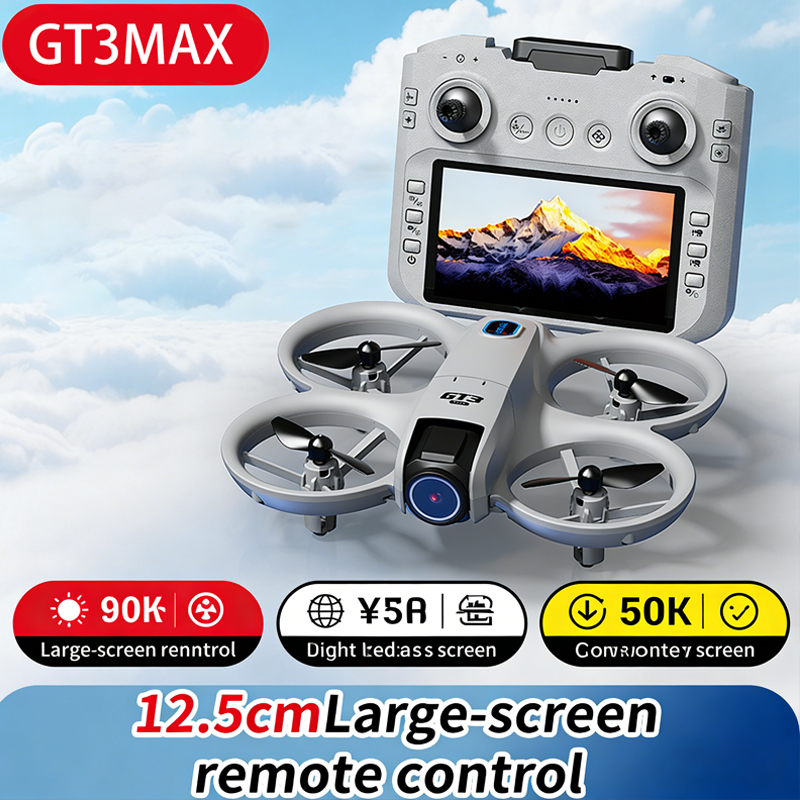 NEW GT3 Mini Foldable Drone Wi - Photography Lighting Position recension och pris