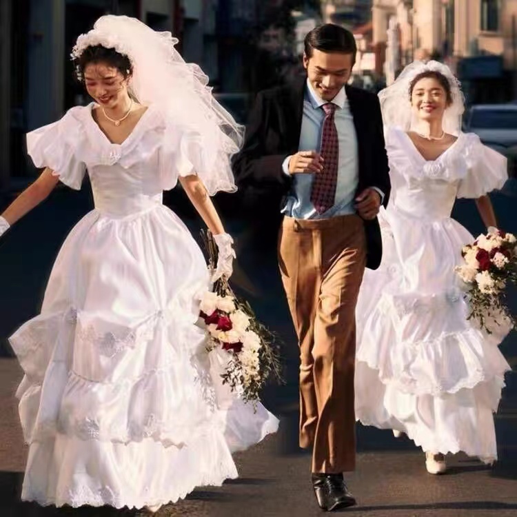 Retro Studio Theme Wedding Dre - Photography Lighting For Clothing recension och pris