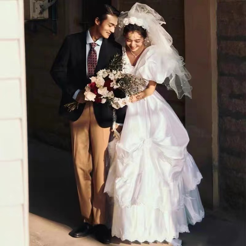 Retro Studio Theme Wedding Dre - Photography Lighting For Clothing recension och pris